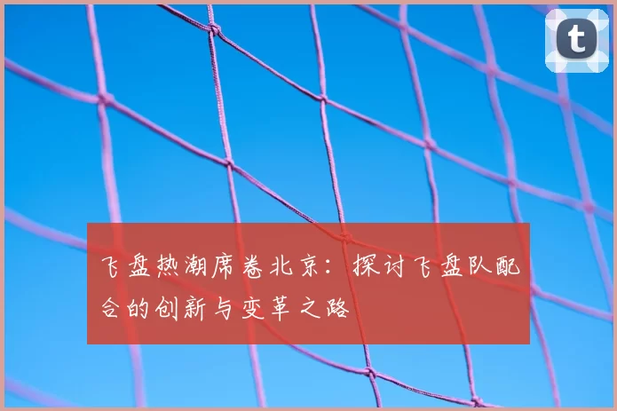 飞盘热潮席卷北京:探讨飞盘队配合的创新与变革之路